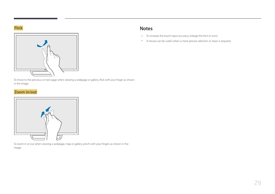 Notes 29 | Samsung LS24C770TS-ZA User Manual | Page 29 / 60