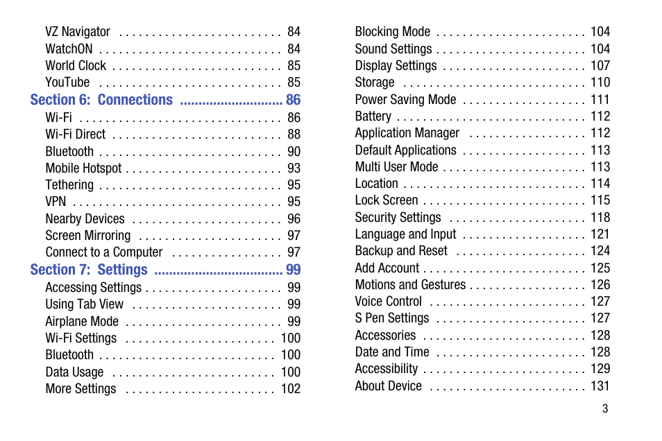 Samsung SM-P605VZKEVZW User Manual | Page 10 / 144