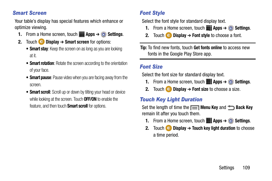 Samsung SM-P605VZKEVZW User Manual | Page 116 / 144
