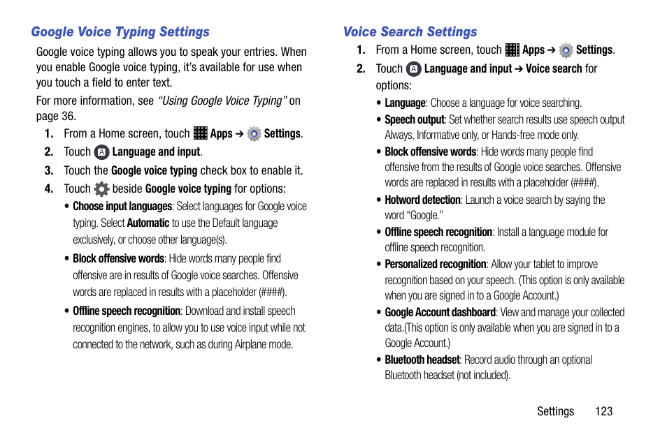 Samsung SM-P605VZKEVZW User Manual | Page 130 / 144