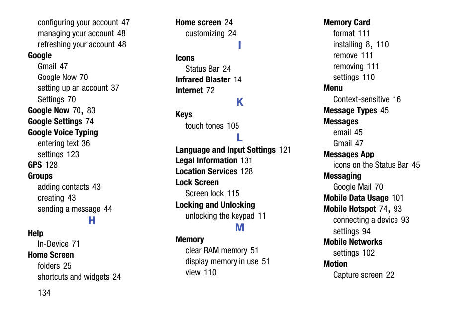 Samsung SM-P605VZKEVZW User Manual | Page 141 / 144