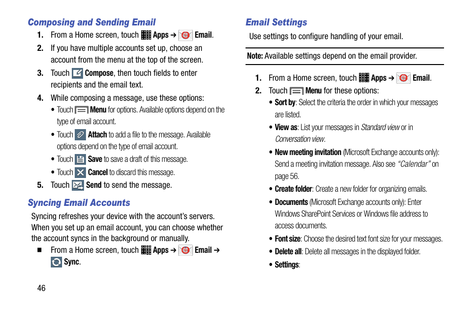 Samsung SM-P605VZKEVZW User Manual | Page 53 / 144