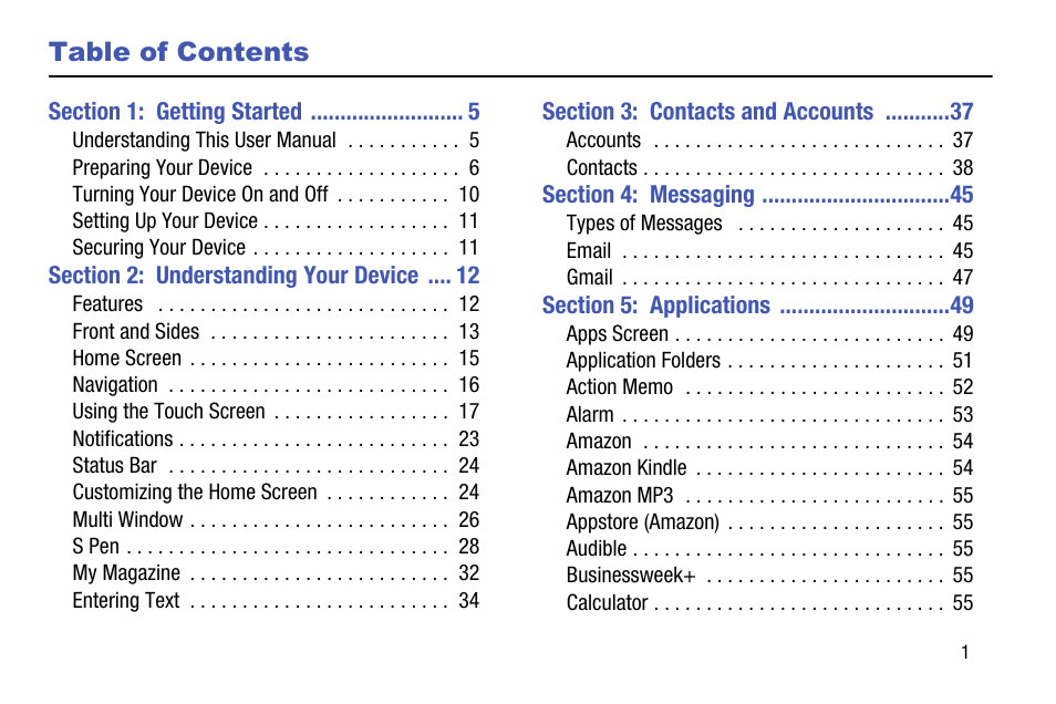 Samsung SM-P605VZKEVZW User Manual | Page 8 / 144