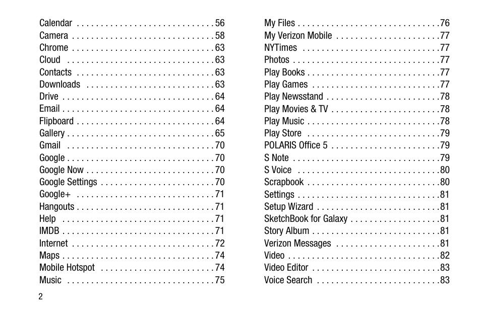 Samsung SM-P605VZKEVZW User Manual | Page 9 / 144
