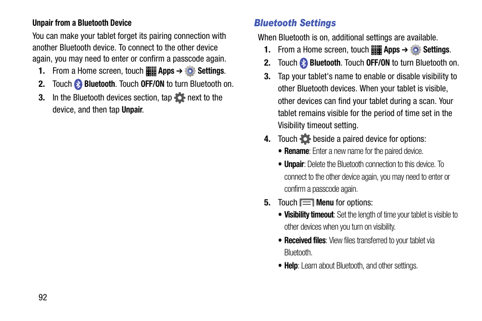 Samsung SM-P605VZKEVZW User Manual | Page 99 / 144