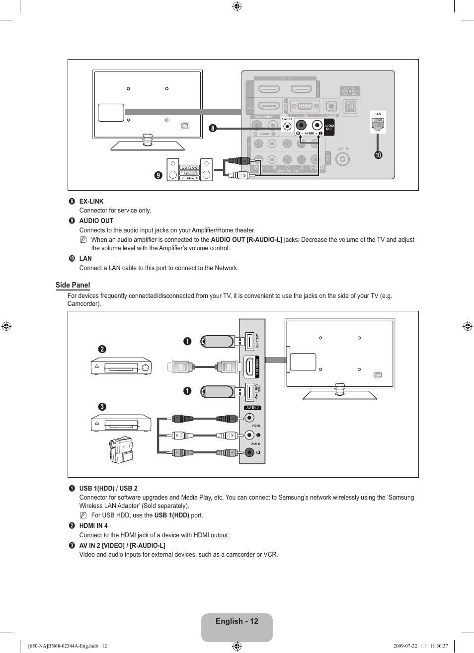 Samsung LN65B650X1FXZA User Manual | Page 14 / 286