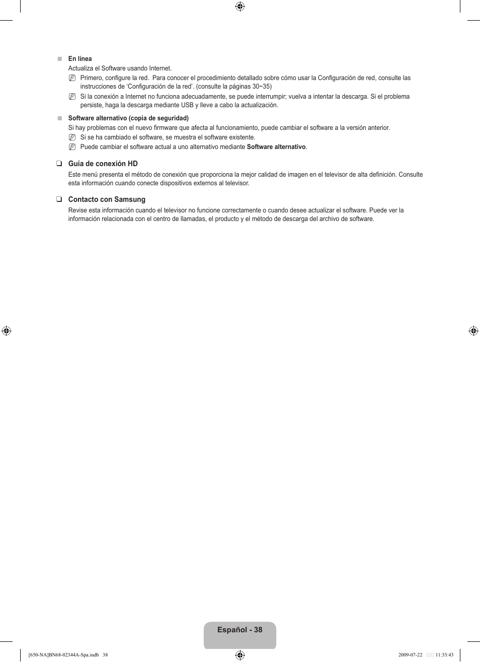 Samsung LN65B650X1FXZA User Manual | Page 144 / 286