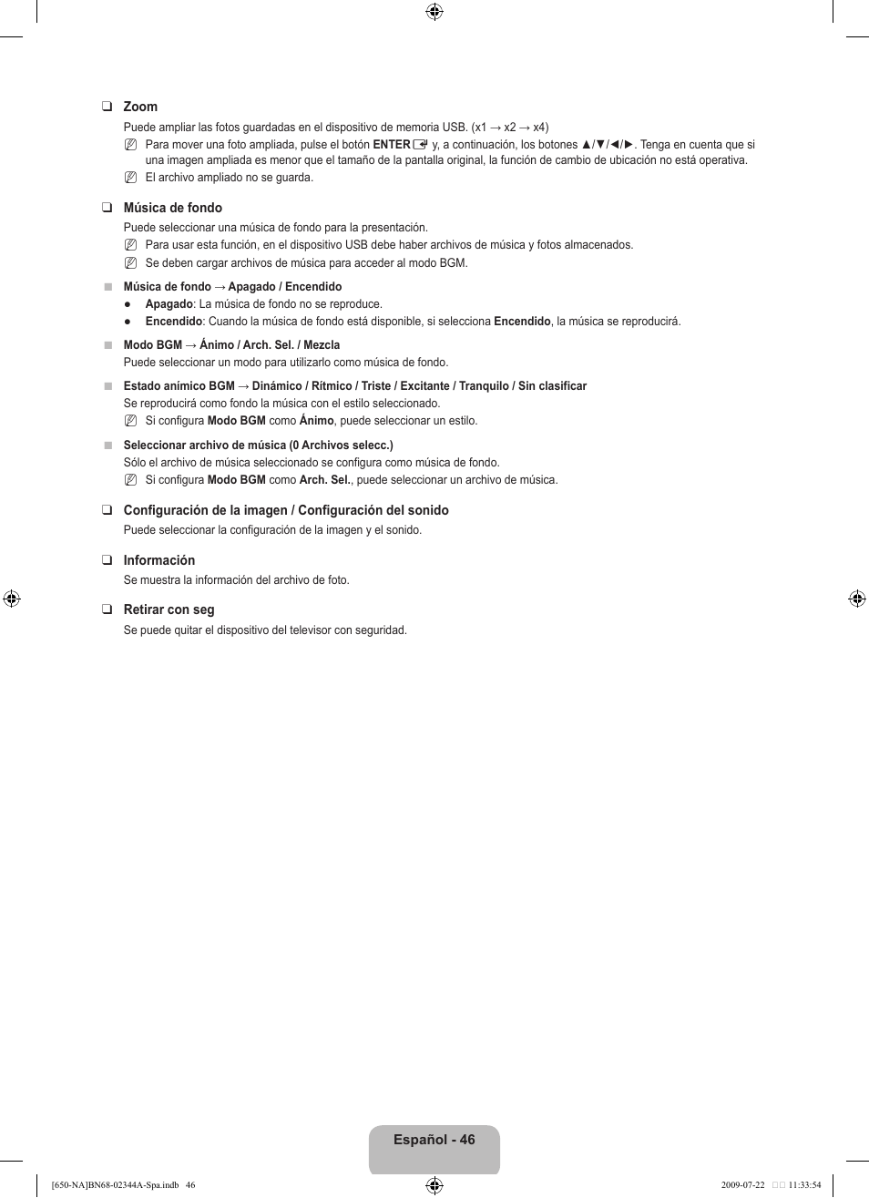 Samsung LN65B650X1FXZA User Manual | Page 152 / 286