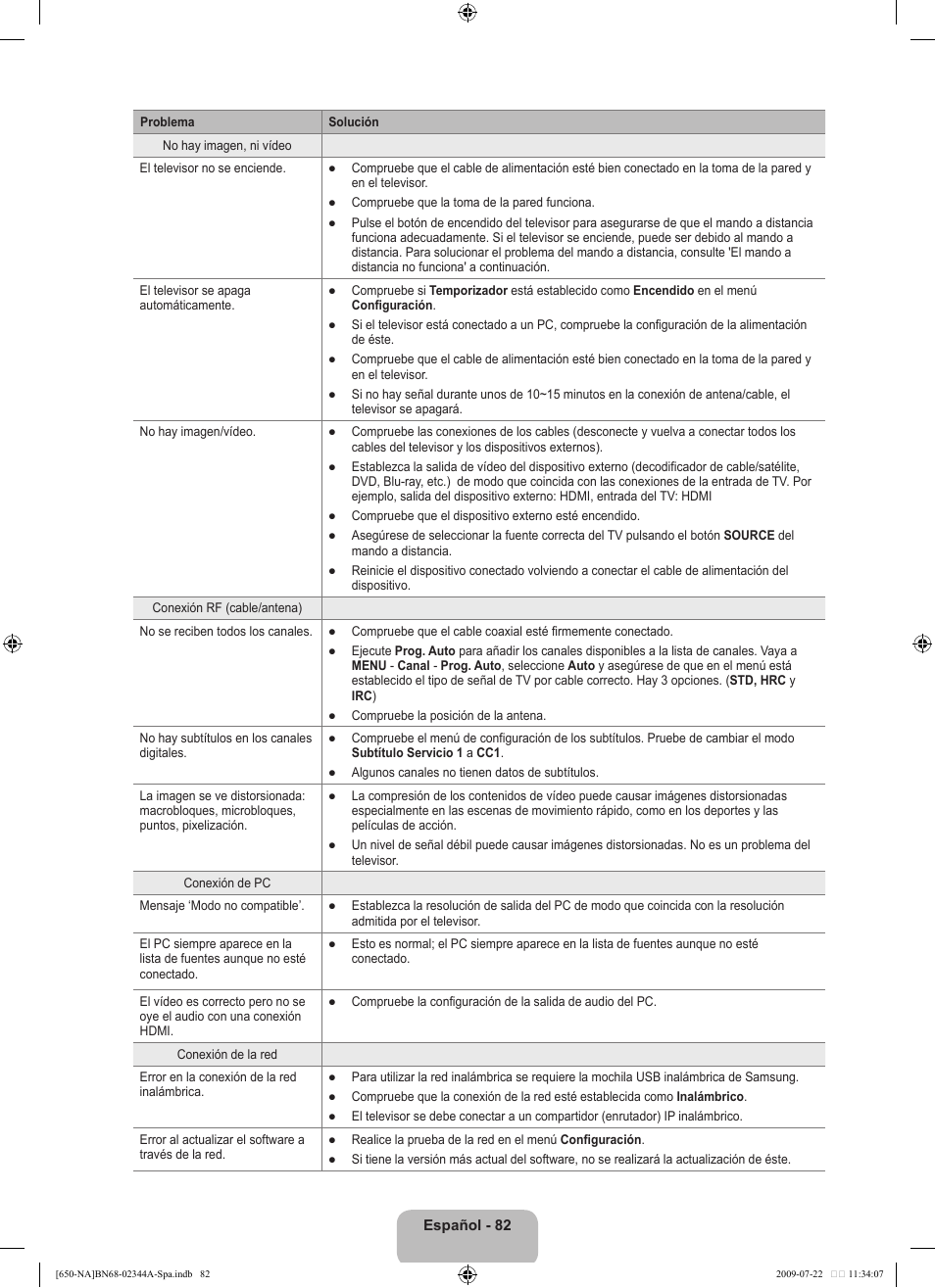 Samsung LN65B650X1FXZA User Manual | Page 188 / 286