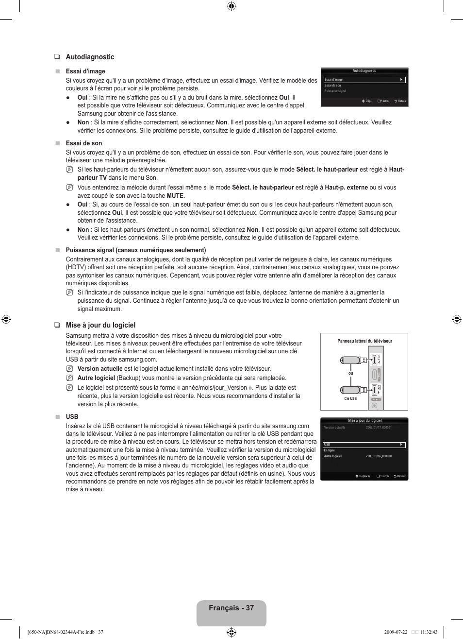 Samsung LN65B650X1FXZA User Manual | Page 234 / 286