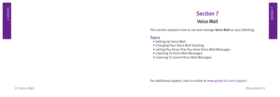 Voice mail | Samsung SCH-R220ZSADYN User Manual | Page 52 / 122