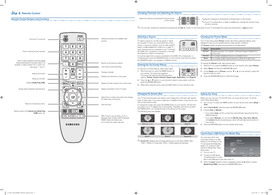 Step 6 | Samsung LN40C500F3FXZA User Manual | Page 2 / 2