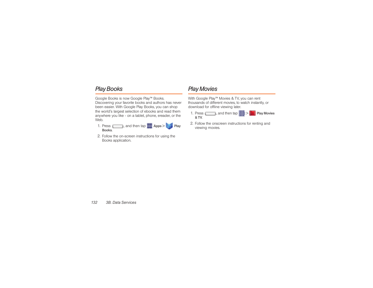 Play books, Play movies, Play books play movies | Samsung SPH-M840UWABST User Manual | Page 141 / 193