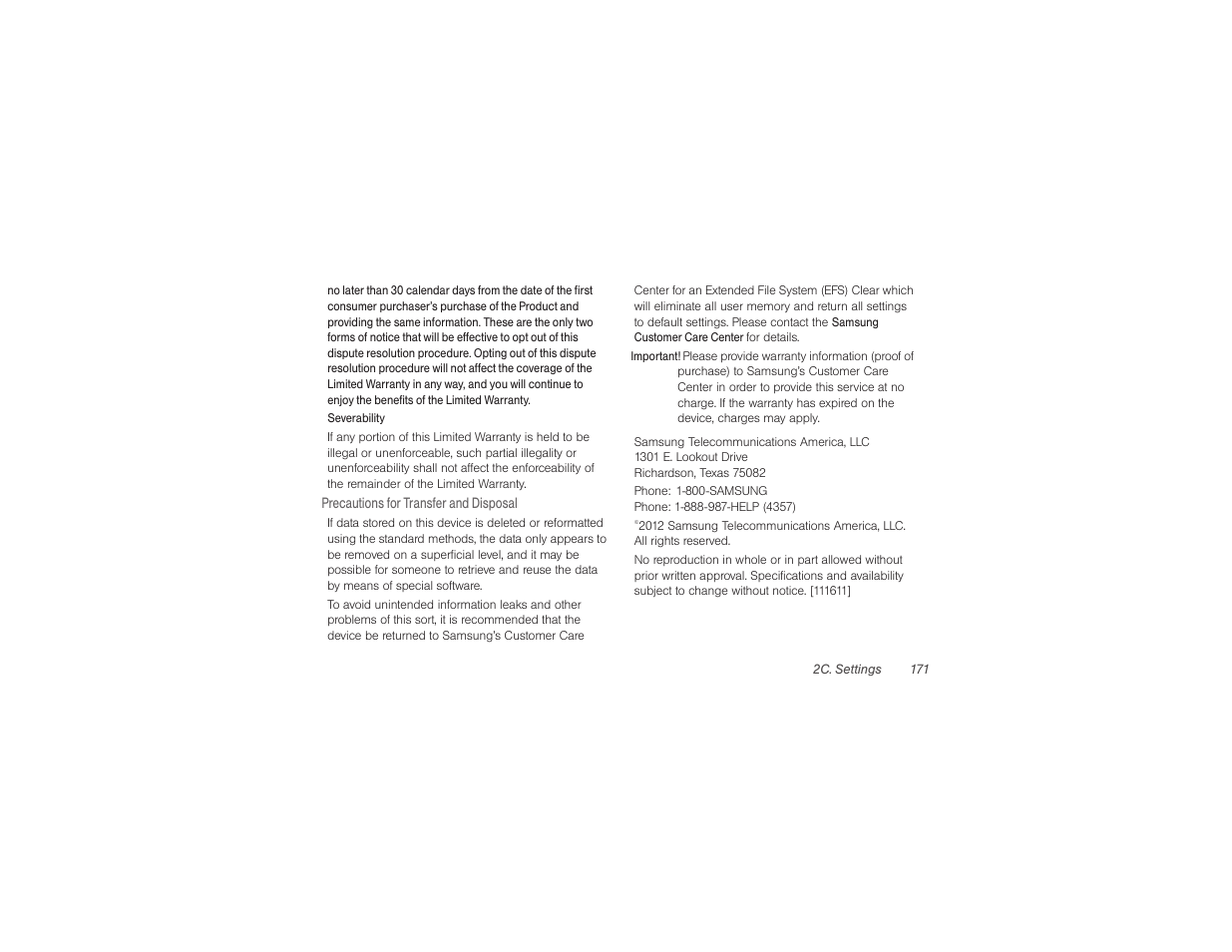 Samsung SPH-M840UWABST User Manual | Page 180 / 193