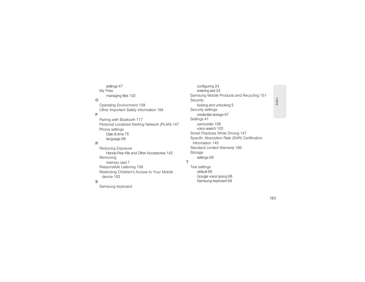 Samsung SPH-M840UWABST User Manual | Page 192 / 193