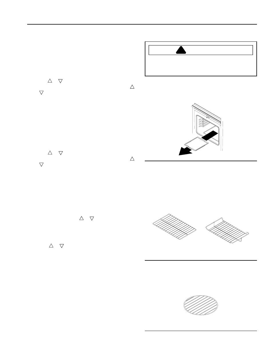 Caution, Flashing display, Setting electronic clock | Setting electronic timer, Prepare to bake | Amana EVENAIR AOCS3040 User Manual | Page 15 / 32