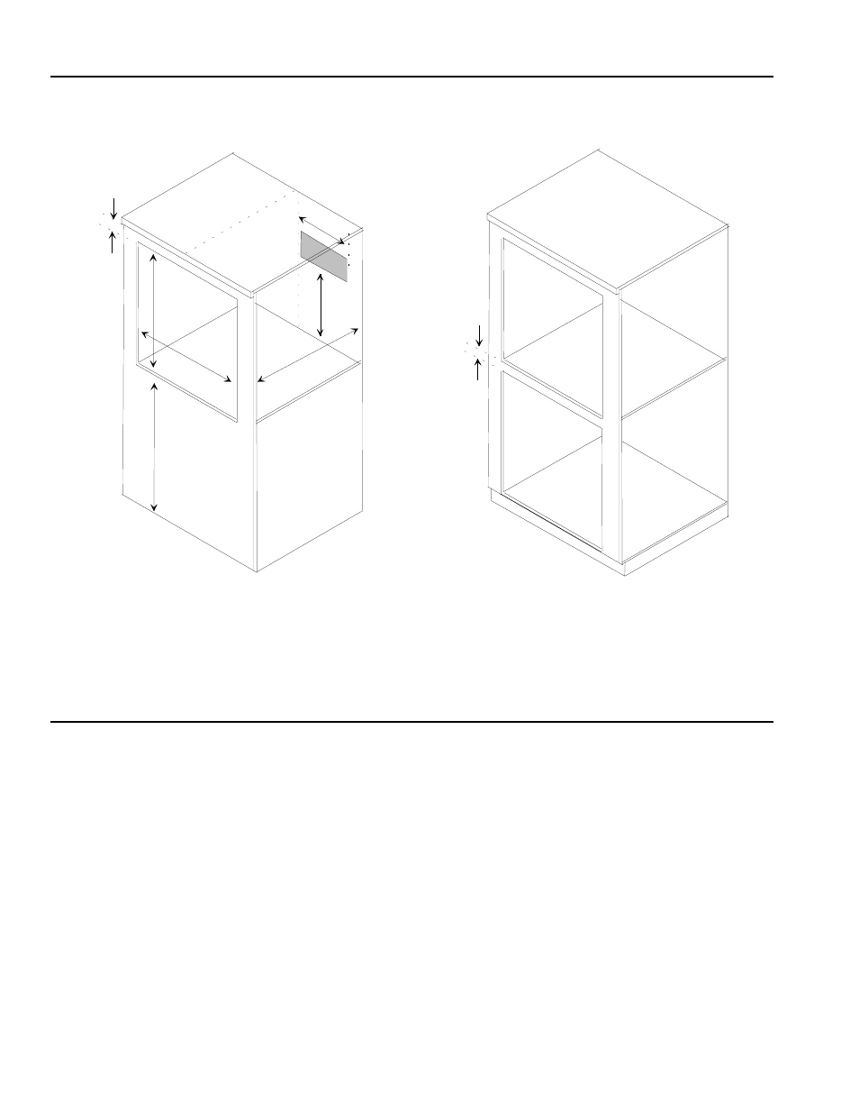 Wall oven in cabinet | Amana EVENAIR AOCS3040 User Manual | Page 6 / 32