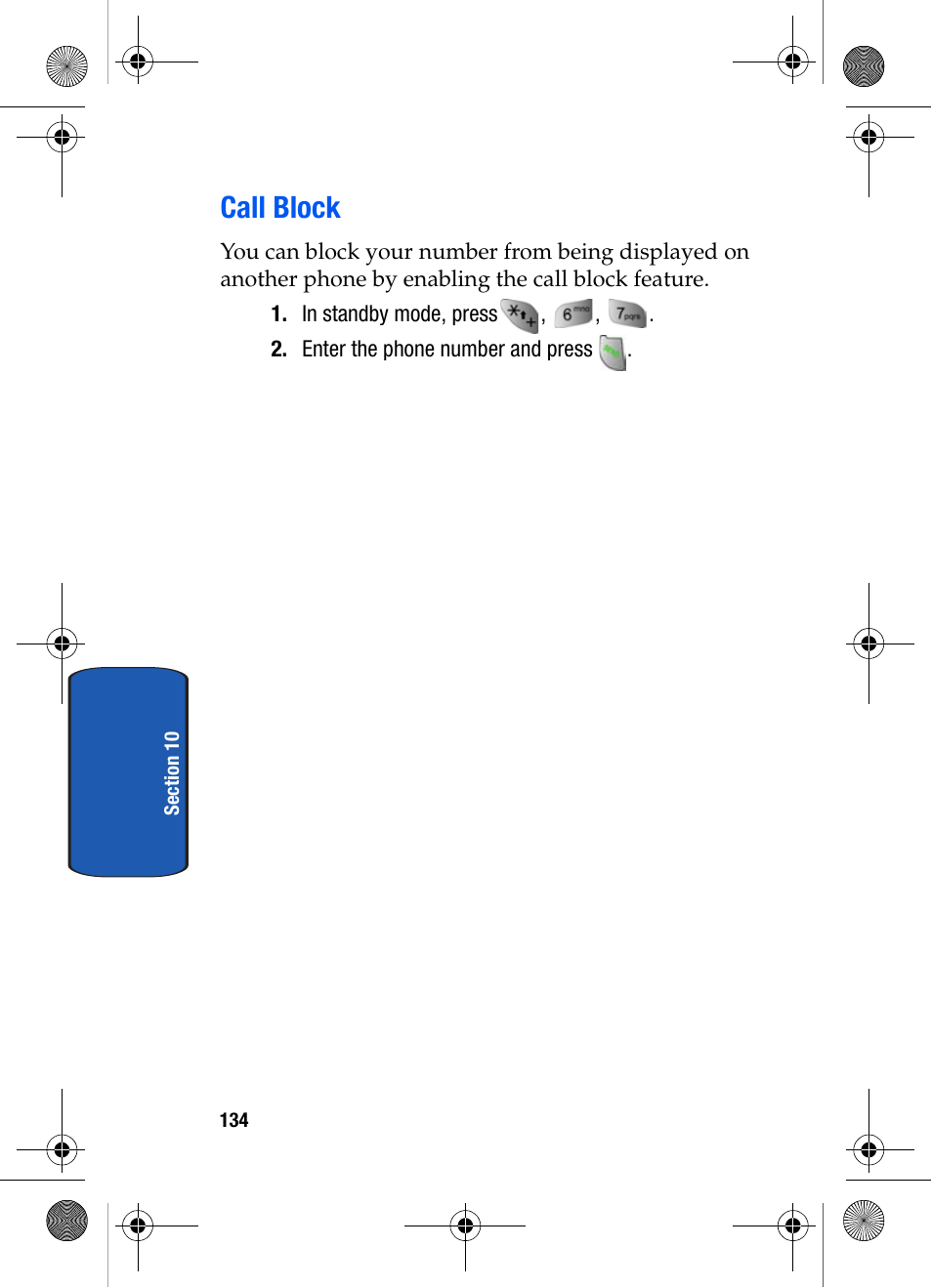 Call block | Samsung SCH-A570ZSVXAR User Manual | Page 134 / 194