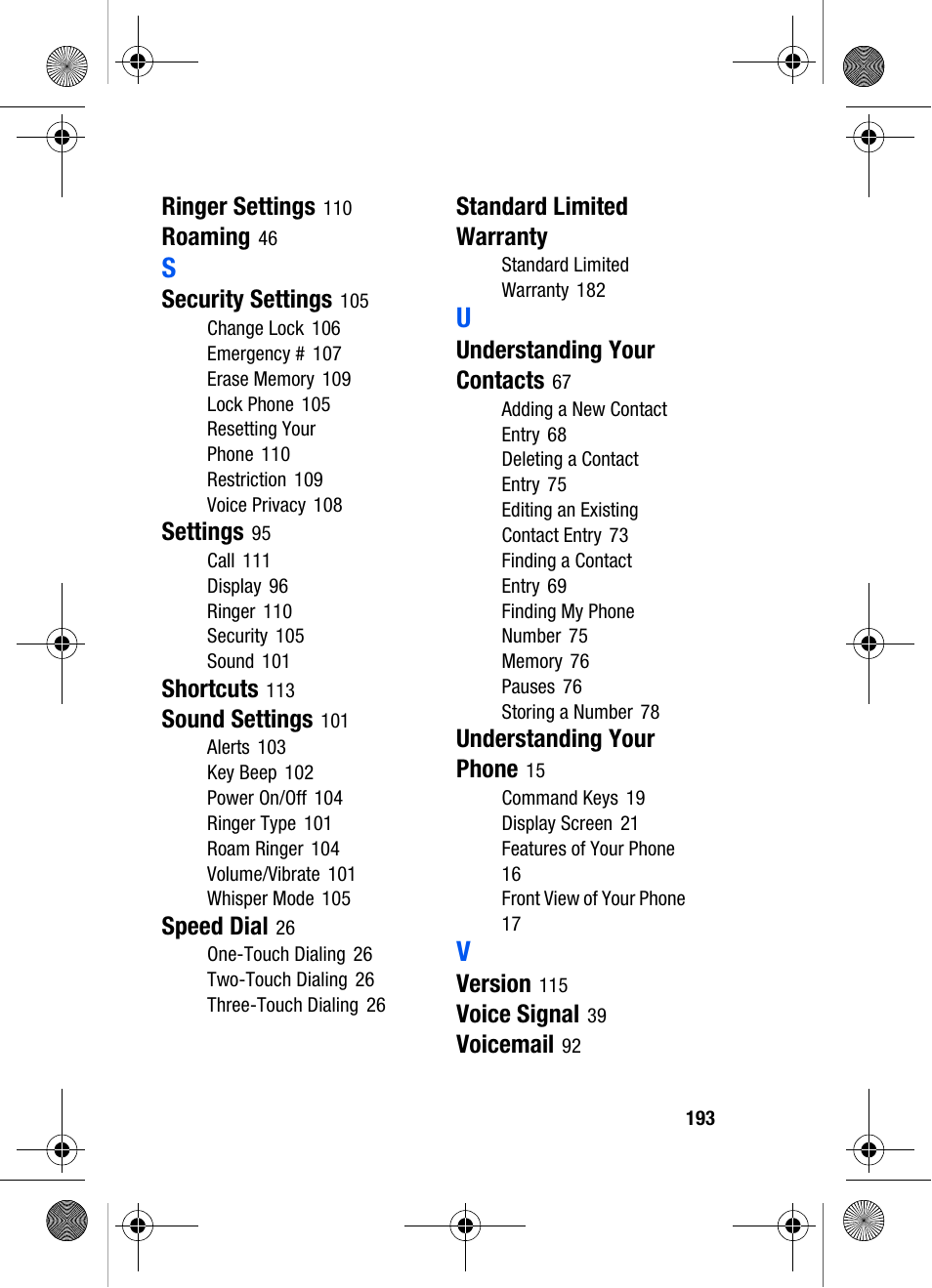 Samsung SCH-A570ZSVXAR User Manual | Page 193 / 194