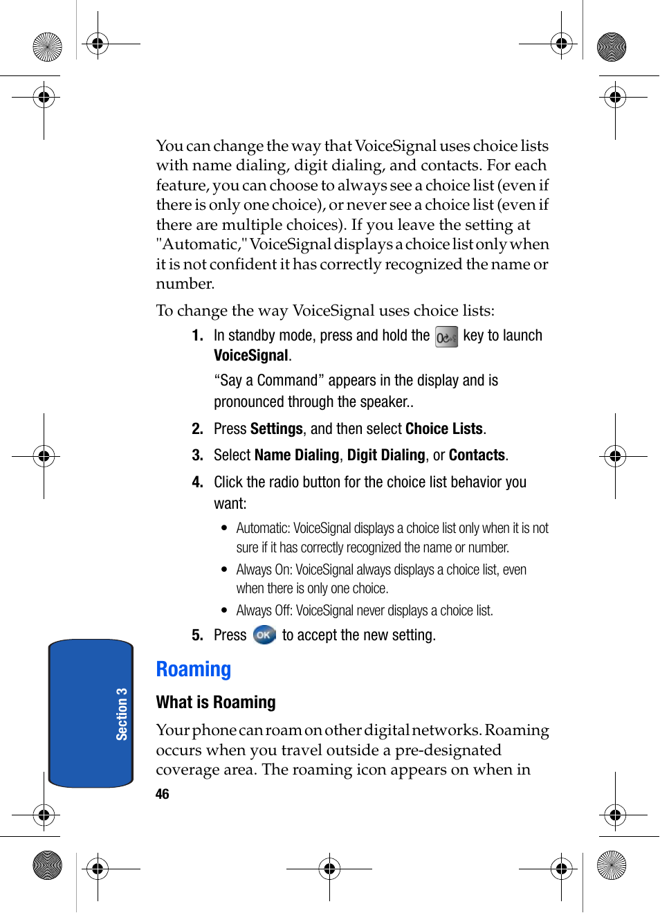 Roaming, What is roaming | Samsung SCH-A570ZSVXAR User Manual | Page 46 / 194