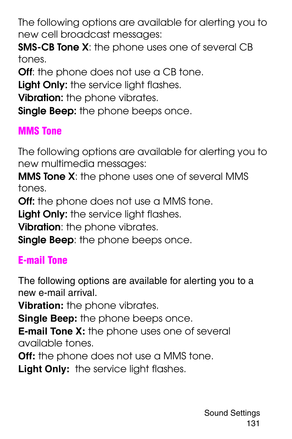 Samsung SGH-E317CSACIN User Manual | Page 131 / 224