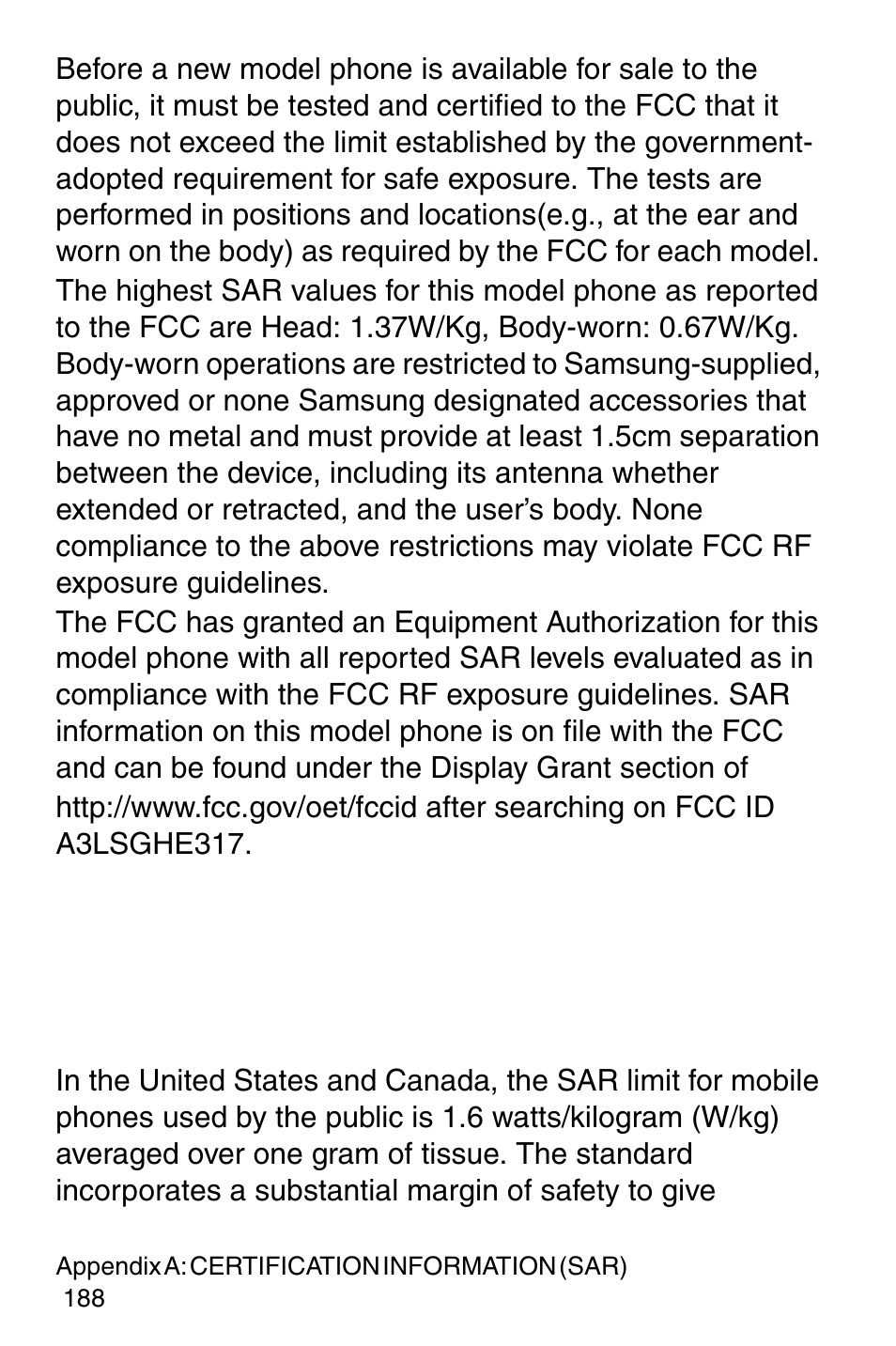 Samsung SGH-E317CSACIN User Manual | Page 188 / 224