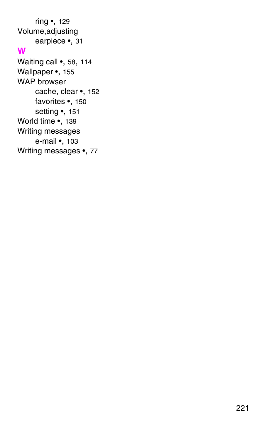 Samsung SGH-E317CSACIN User Manual | Page 221 / 224