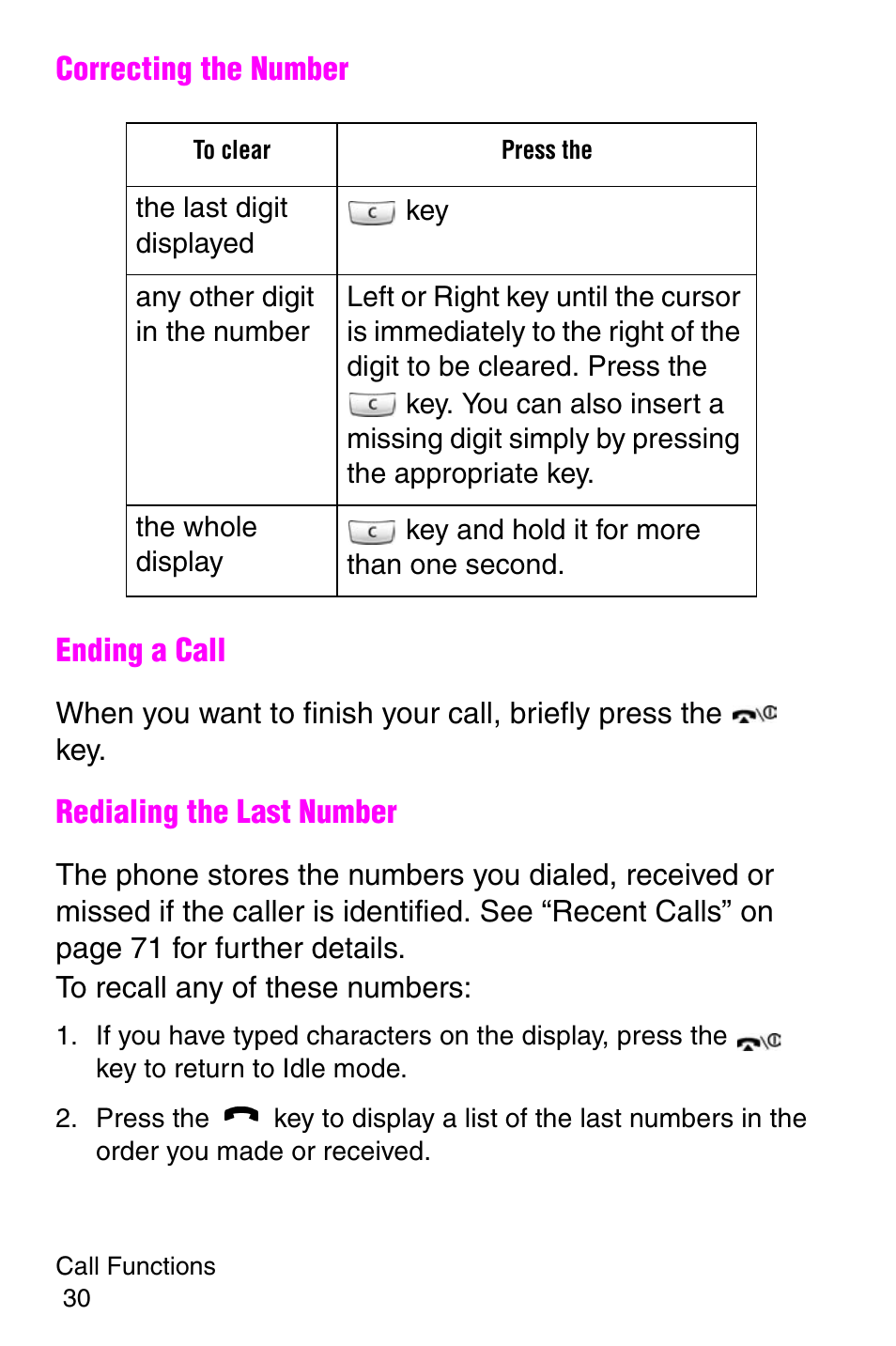 Samsung SGH-E317CSACIN User Manual | Page 30 / 224