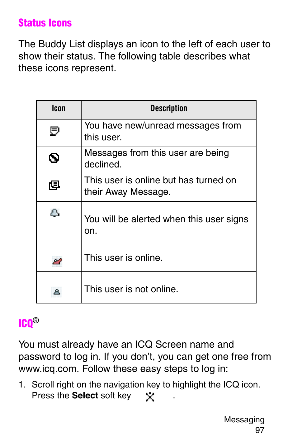 Samsung SGH-E317CSACIN User Manual | Page 97 / 224