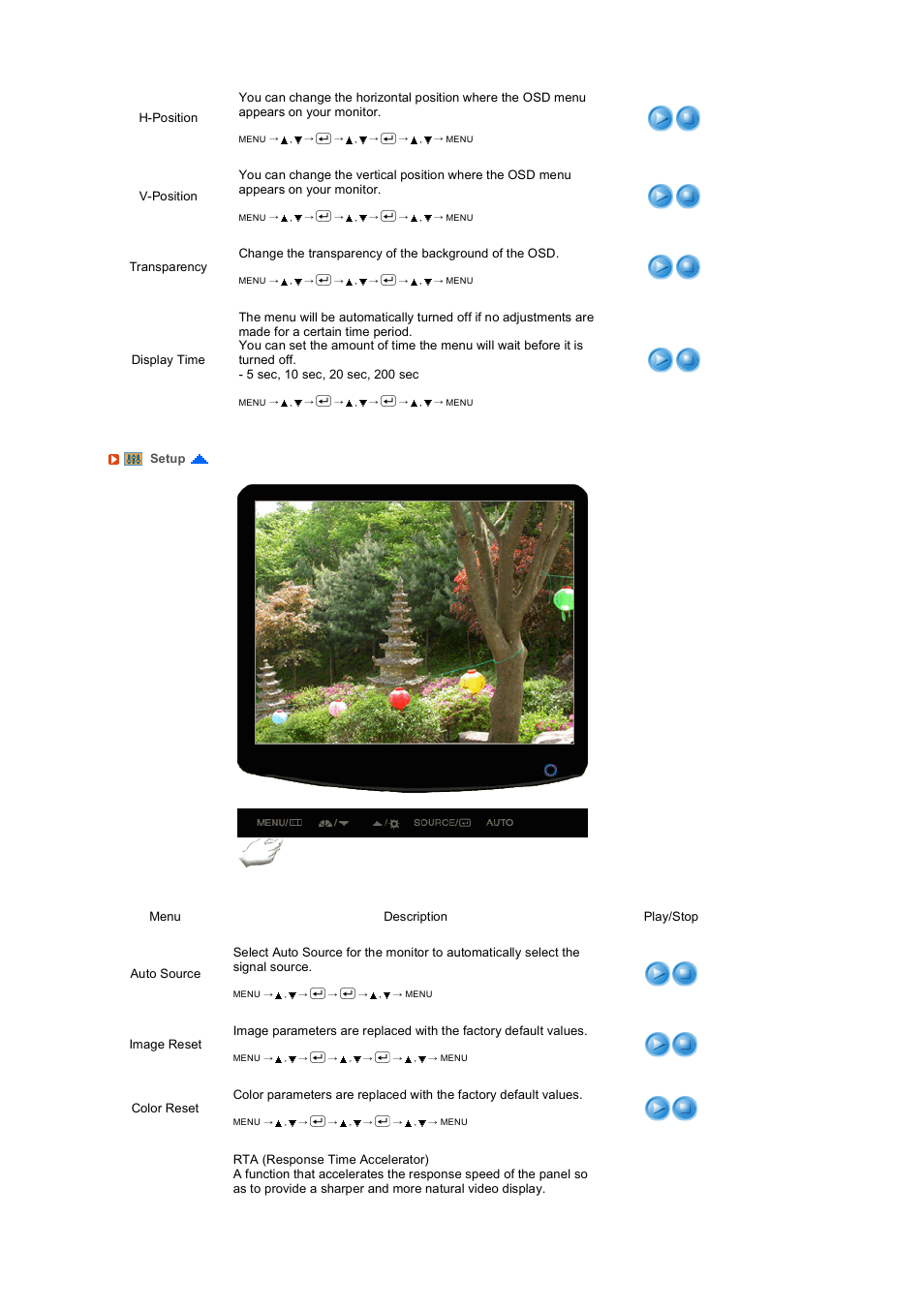 Samsung LS19PEWSFV-XAA User Manual | Page 36 / 50