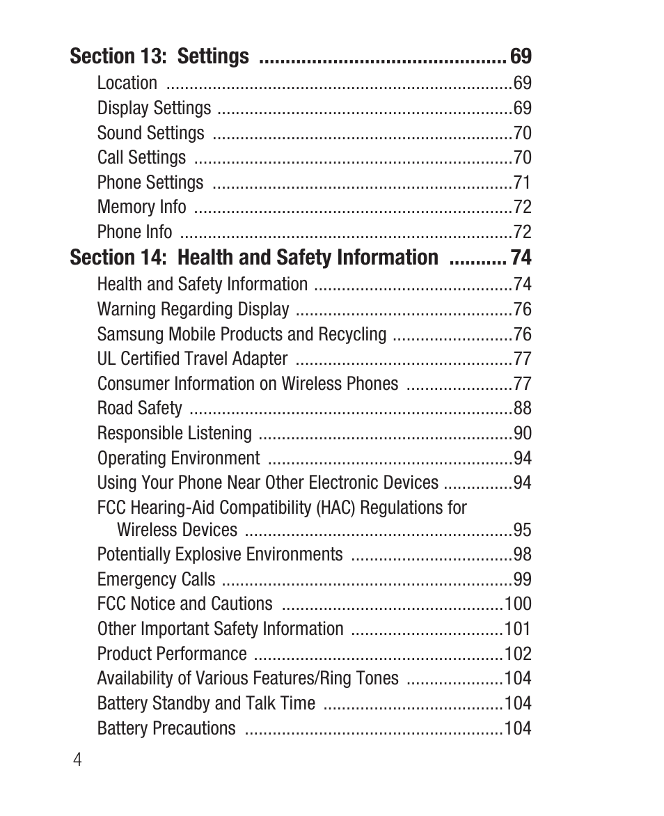 Samsung SCH-R100DBAMTR User Manual | Page 8 / 132