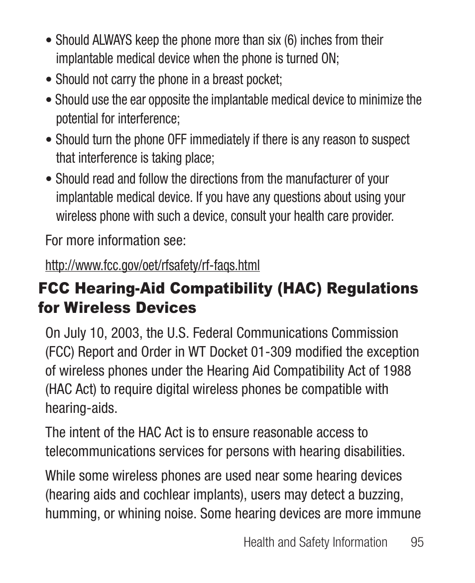Wireless devices | Samsung SCH-R100DBAMTR User Manual | Page 99 / 132