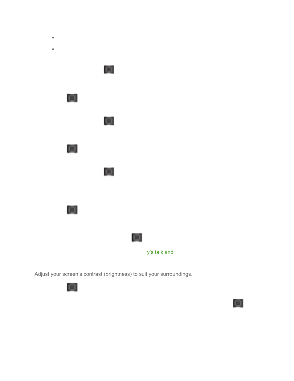 Changing the backlight control, Adjusting the brightness, Applying powersave mode | Samsung SPH-M400MSASPR User Manual | Page 32 / 96