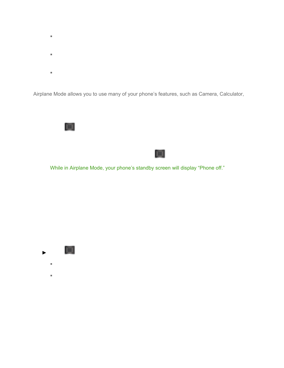 Airplane mode, Data | Samsung SPH-M400MSASPR User Manual | Page 45 / 96