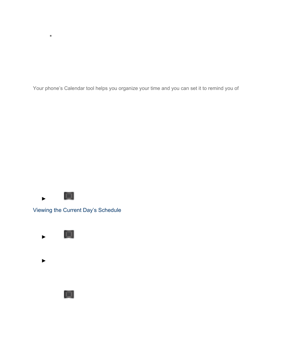 Calendar, Viewing the calendar, Adding a schedule | Samsung SPH-M400MSASPR User Manual | Page 81 / 96