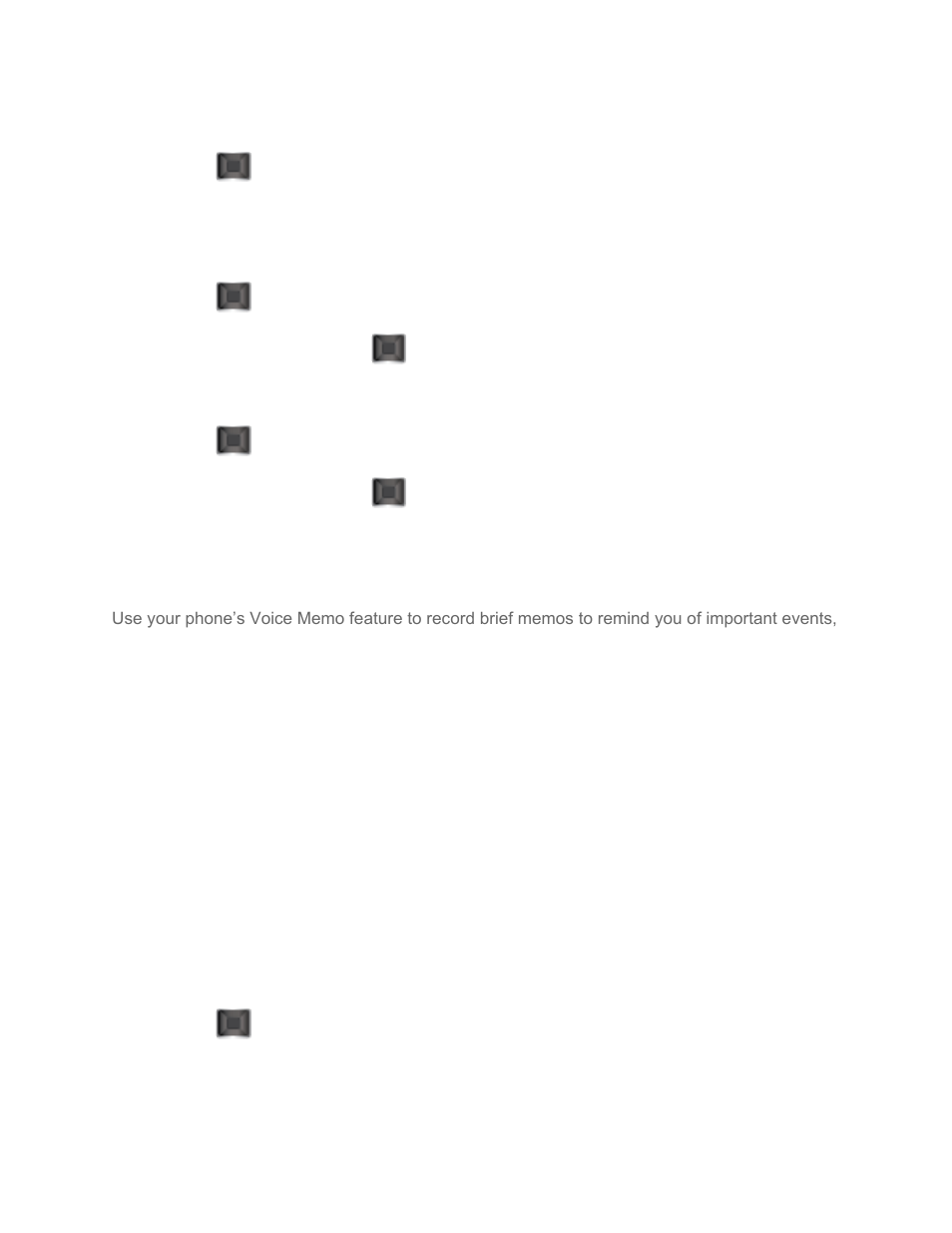 Voice memos | Samsung SPH-M400MSASPR User Manual | Page 90 / 96