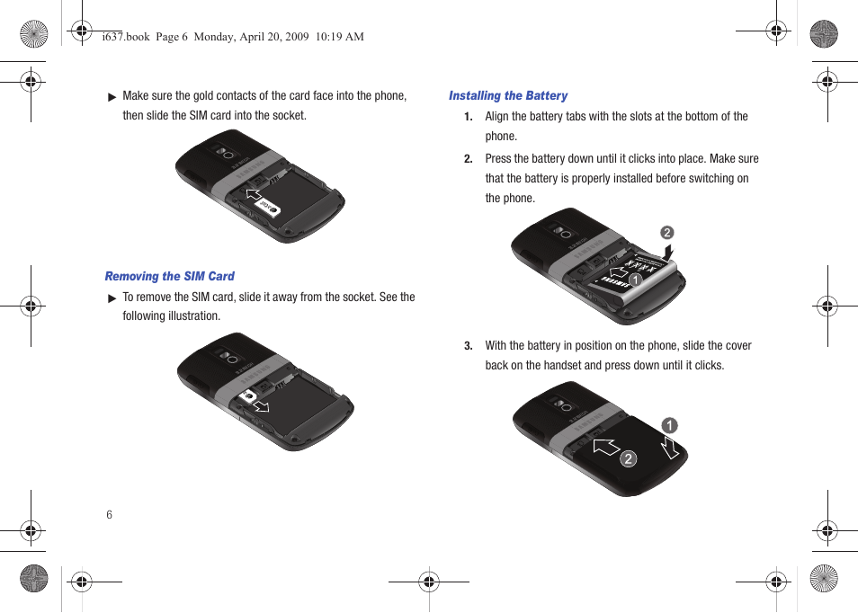 Samsung SGH-I637MAAATT User Manual | Page 10 / 158