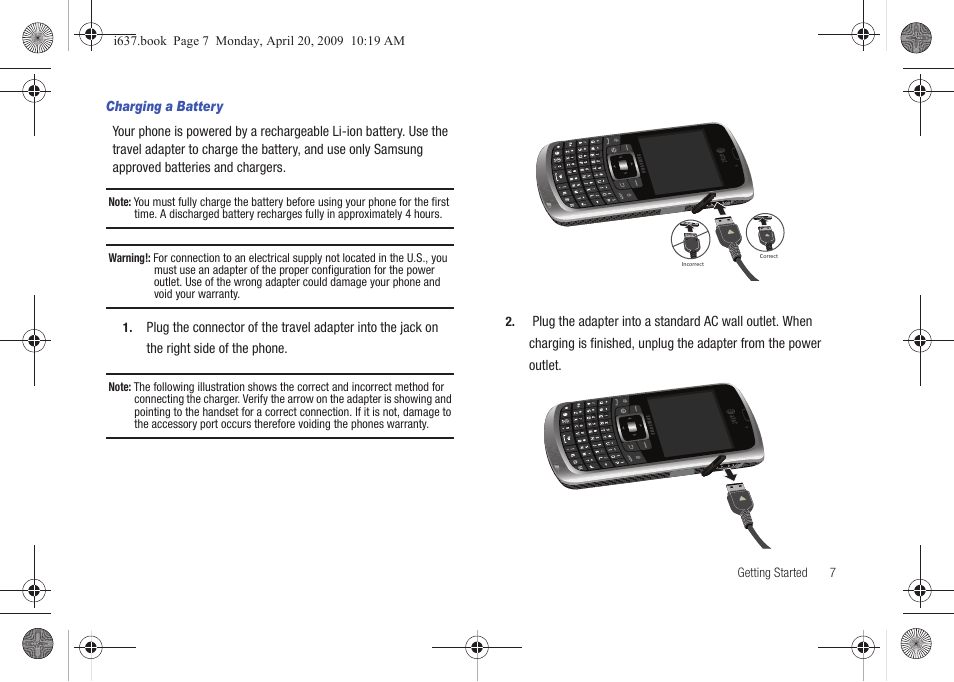 Samsung SGH-I637MAAATT User Manual | Page 11 / 158