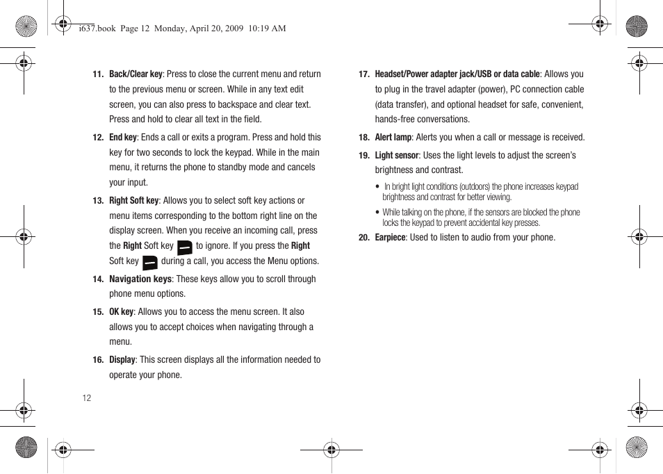 Samsung SGH-I637MAAATT User Manual | Page 16 / 158