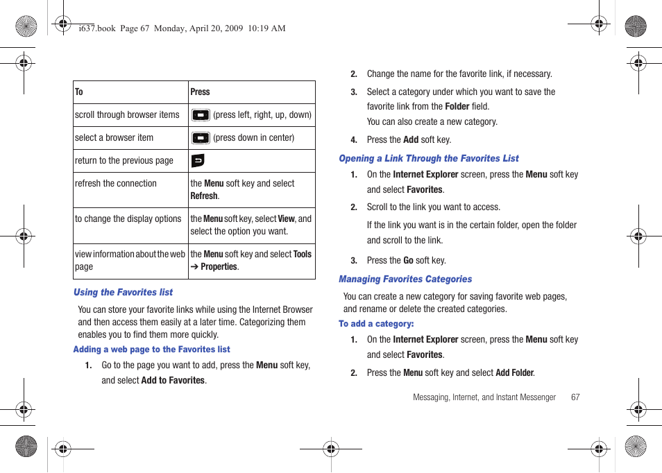 Samsung SGH-I637MAAATT User Manual | Page 71 / 158