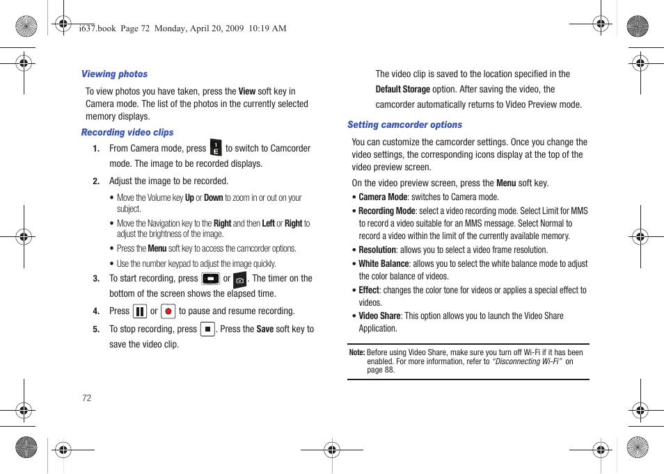 Samsung SGH-I637MAAATT User Manual | Page 76 / 158