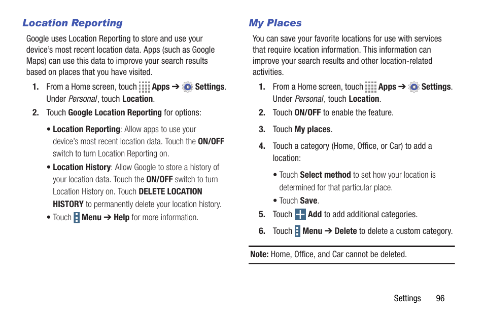 Samsung SM-T337VYKAVZW User Manual | Page 102 / 122