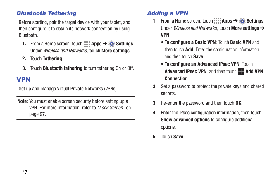 Samsung SM-T337VYKAVZW User Manual | Page 53 / 122