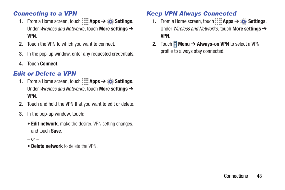 Samsung SM-T337VYKAVZW User Manual | Page 54 / 122