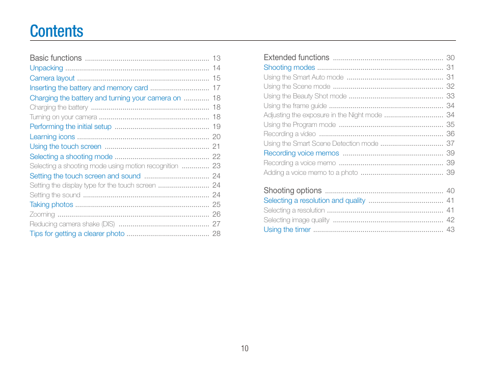 Samsung EC-ST80ZZBPBUS User Manual | Page 11 / 134
