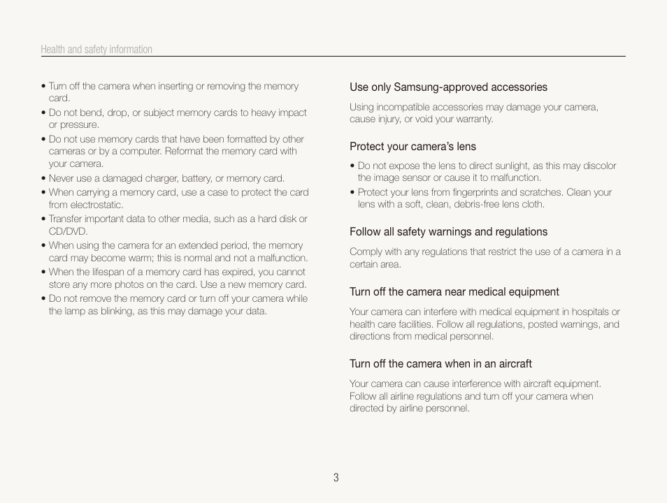 Samsung EC-ST80ZZBPBUS User Manual | Page 4 / 134