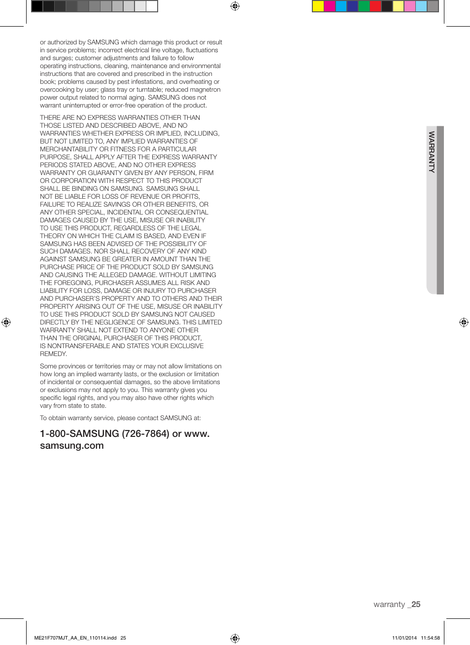 Samsung ME21F707MJT-AA User Manual | Page 25 / 52