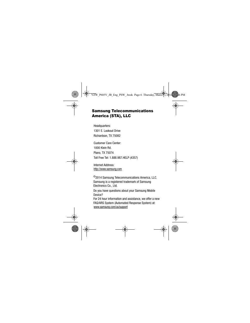 Samsung SM-P605VZKEVZW User Manual | Page 6 / 76