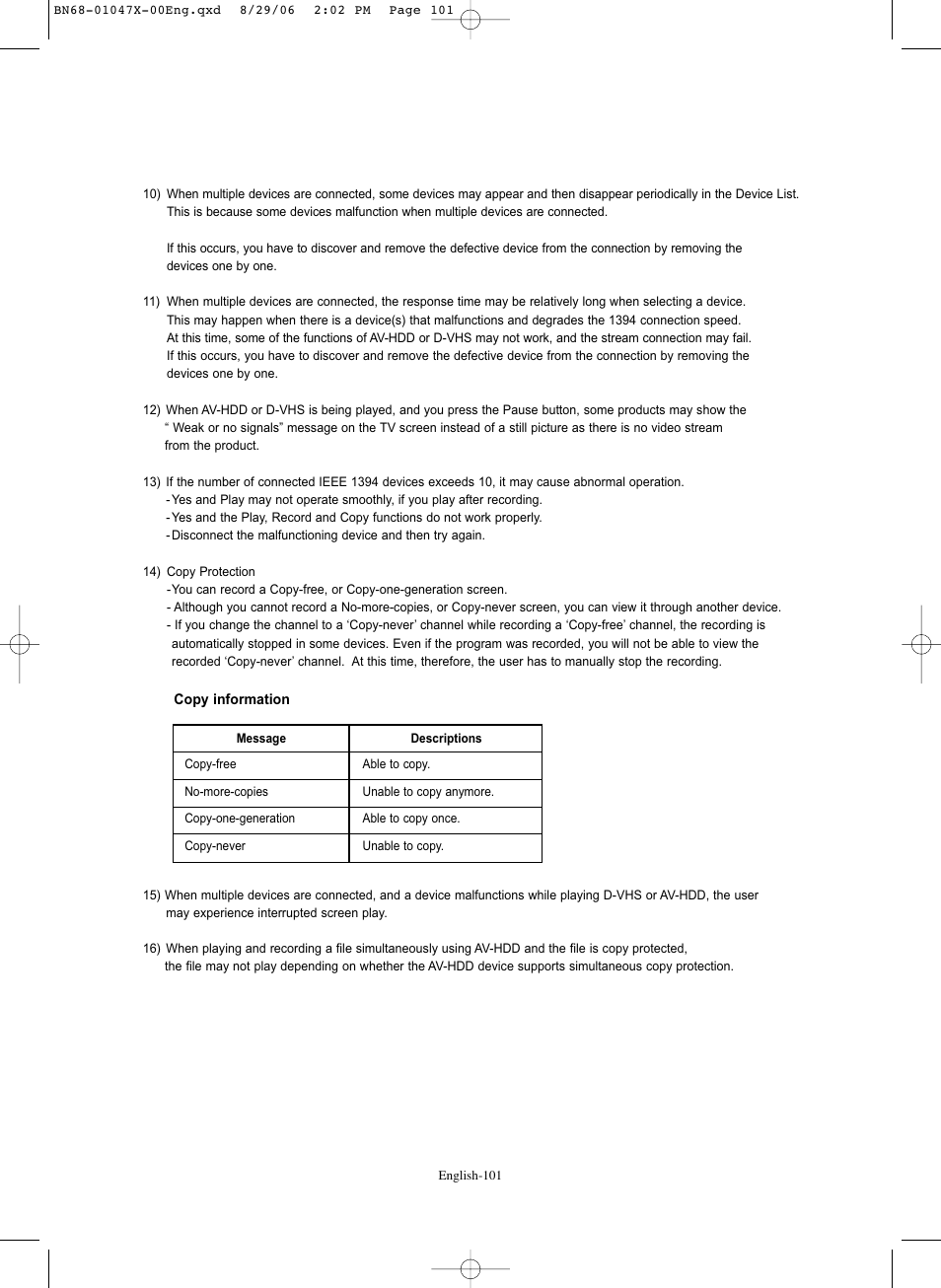 Samsung LNS5296DX-XAA User Manual | Page 103 / 380