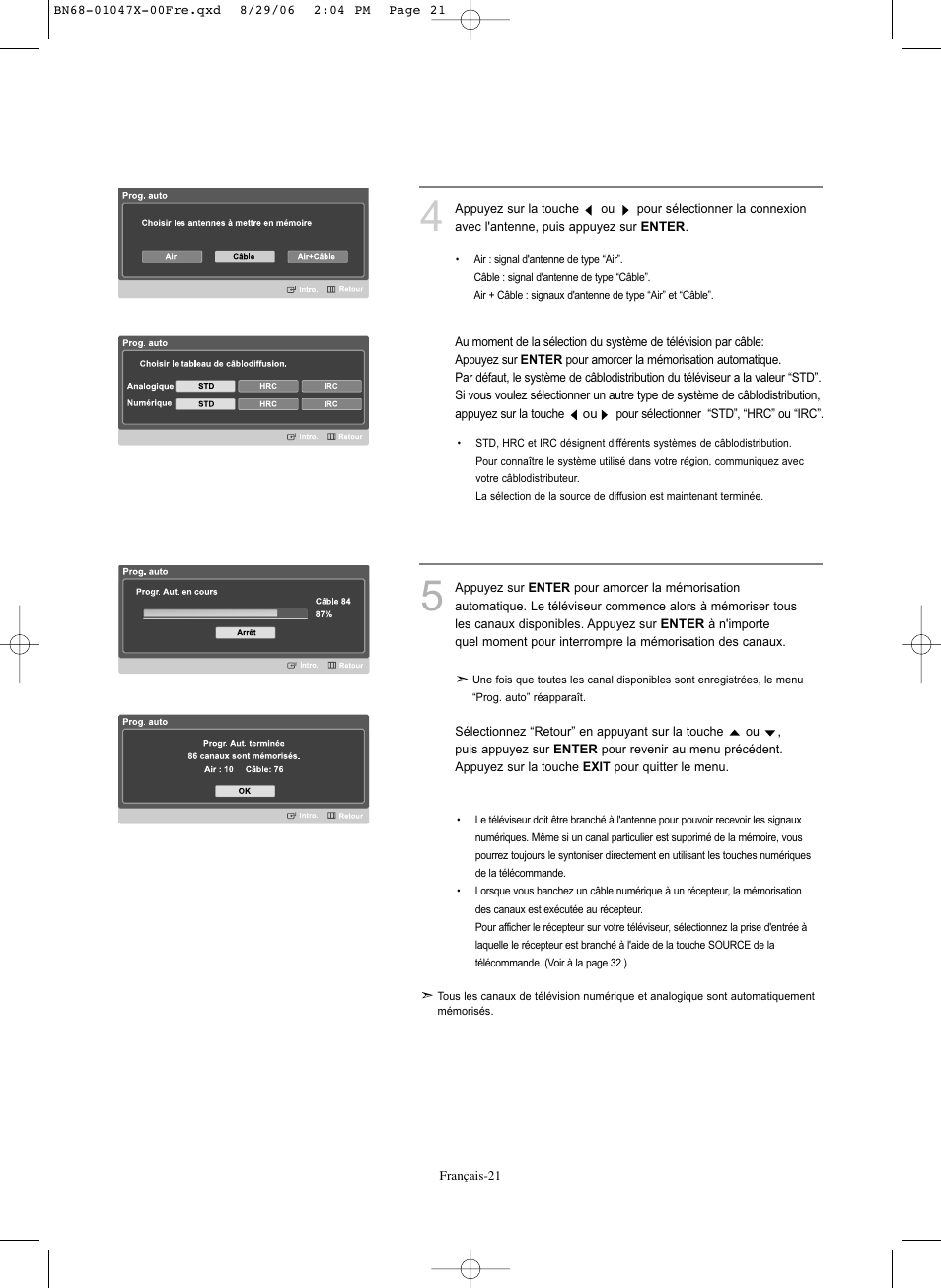 Samsung LNS5296DX-XAA User Manual | Page 149 / 380